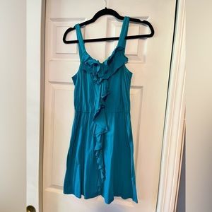 Teal summer tank dress